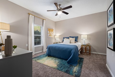 Model Bedroom at Chace Lake